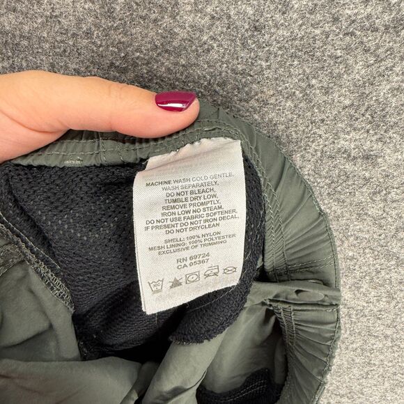 Columbia Cargo Shorts Women L Large Gray Mid Rise Elastic Waist Lined Pockets - Picture 5 of 6